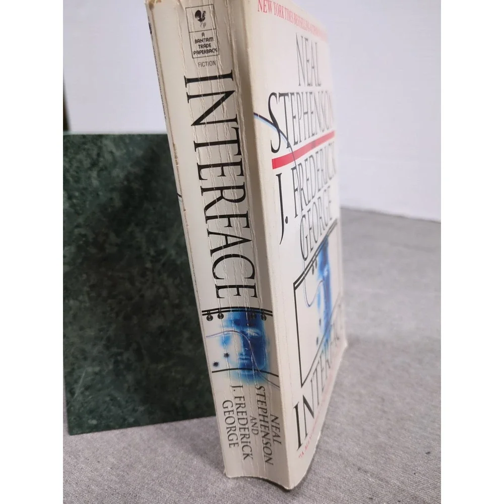Interface Neal Stephenson J. Frederick‎ George Bantam Spectra Trade PB June 2005